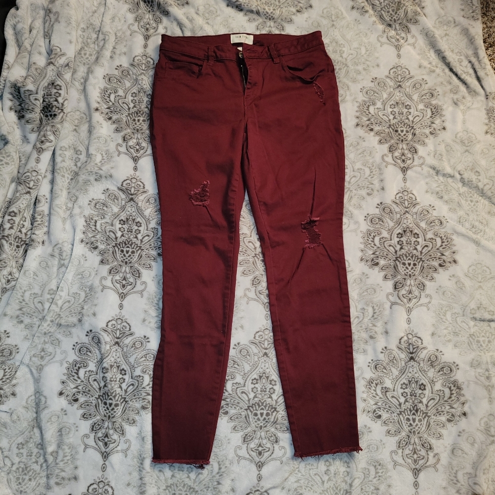 Maroon Jeggings
